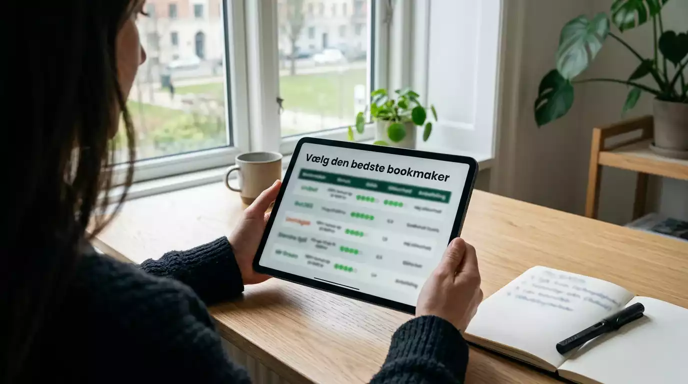 Sådan vælger du den rigtige bookmaker i Danmark